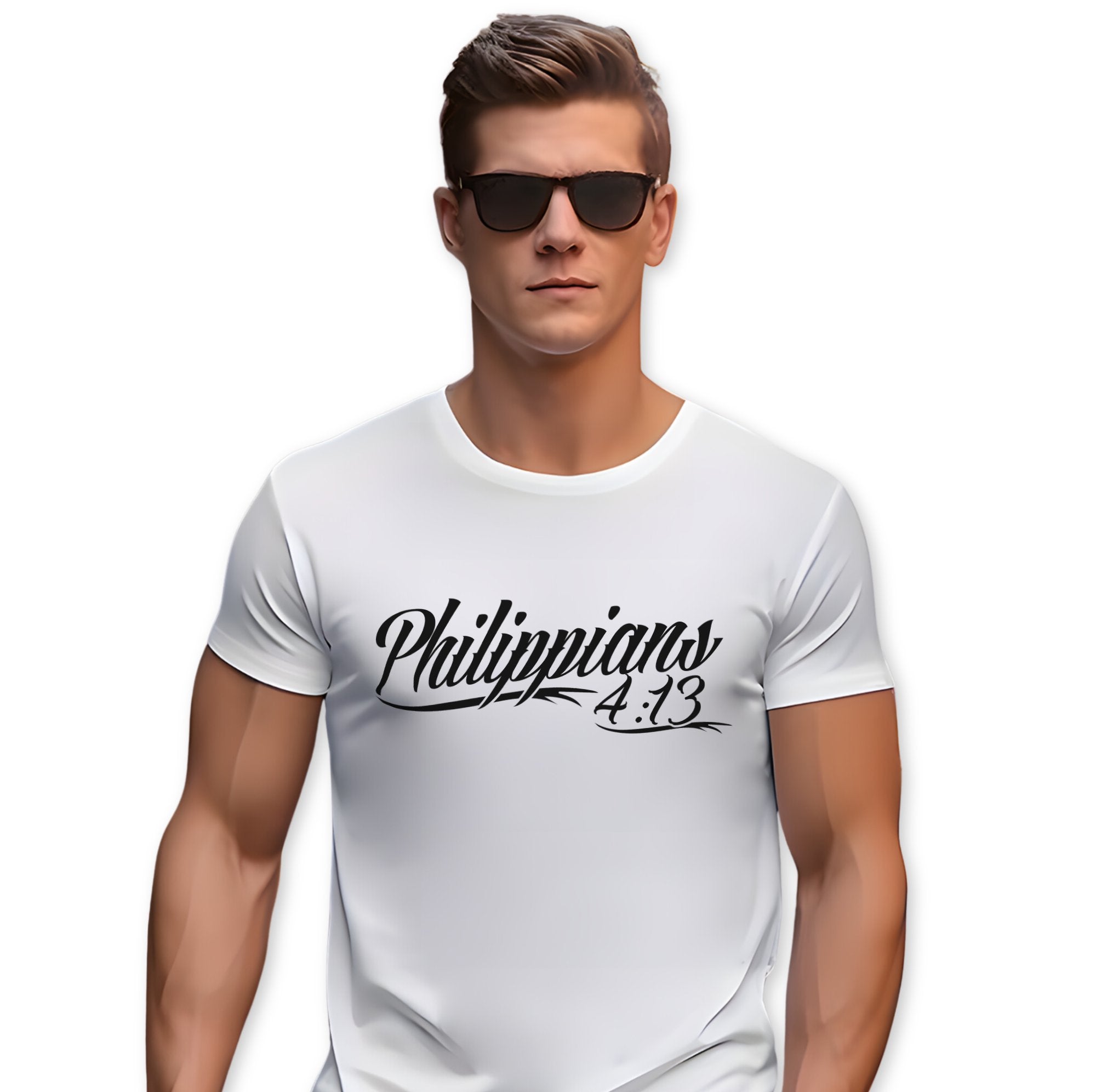 Phillippines 4:13 Men's Jersey Short Sleeve Tee - Jesus Passion Apparel