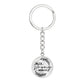 She is Strong Proverbs 31:25 Daily Encouragement Keychain - Jesus Passion Apparel