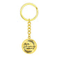 She is Strong Proverbs 31:25 Daily Encouragement Keychain - Jesus Passion Apparel