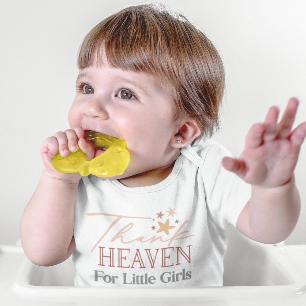 Thank Heaven for Little Girls Baby Bodysuit - Jesus Passion Apparel