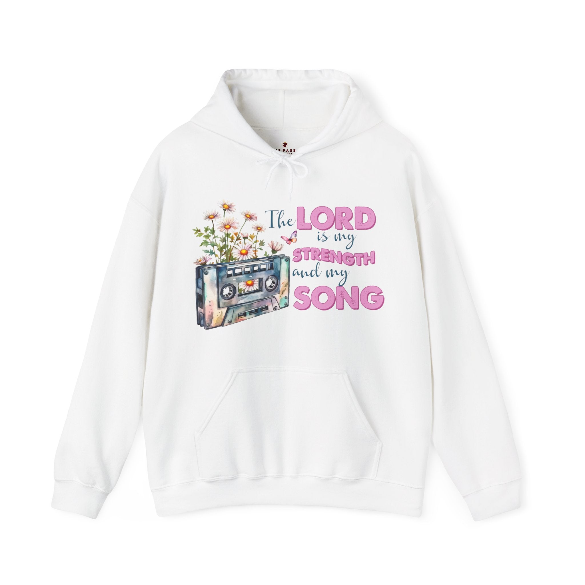 The Lord is my Strength and Song Unisex - Fit Hoodie - Jesus Passion Apparel