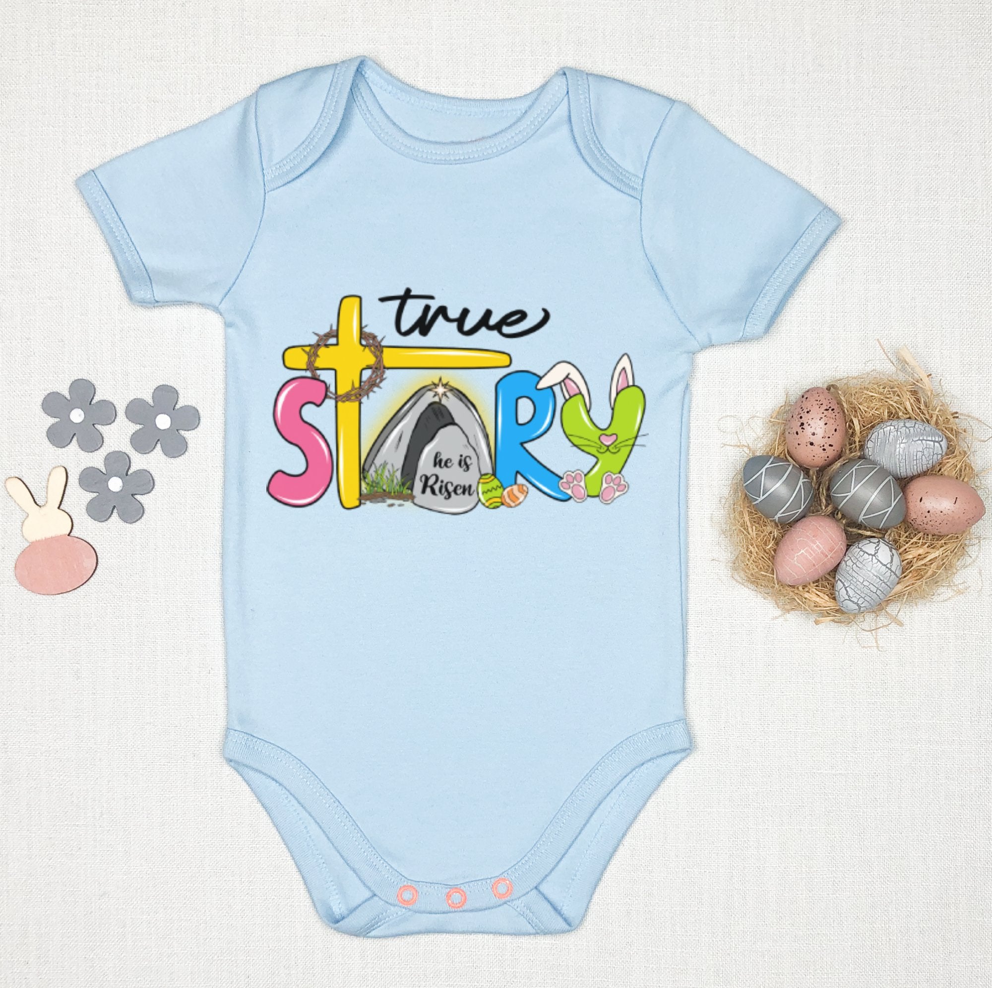 True Story Infant Fine Jersey Bodysuit - Jesus Passion Apparel