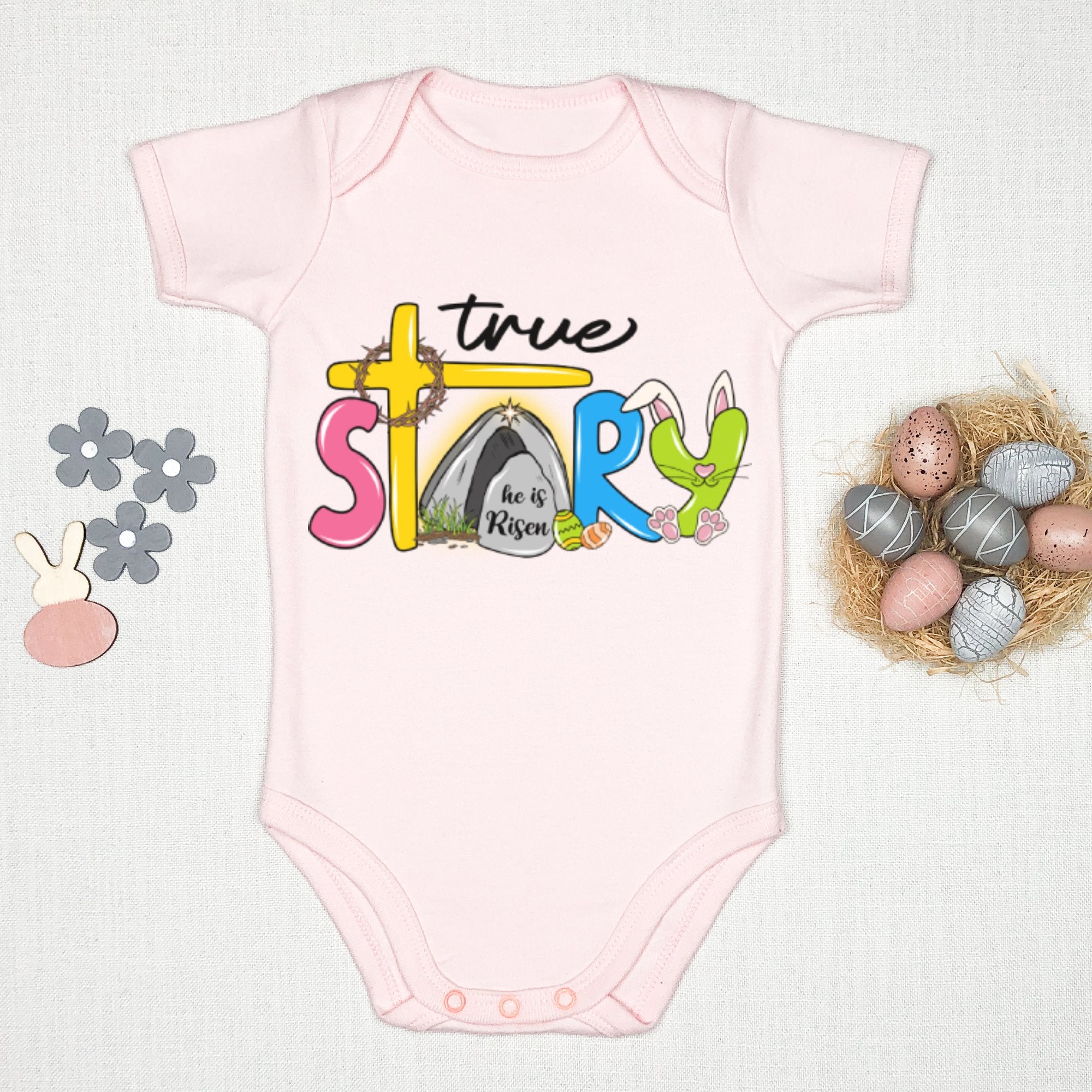 True Story Infant Fine Jersey Bodysuit - Jesus Passion Apparel