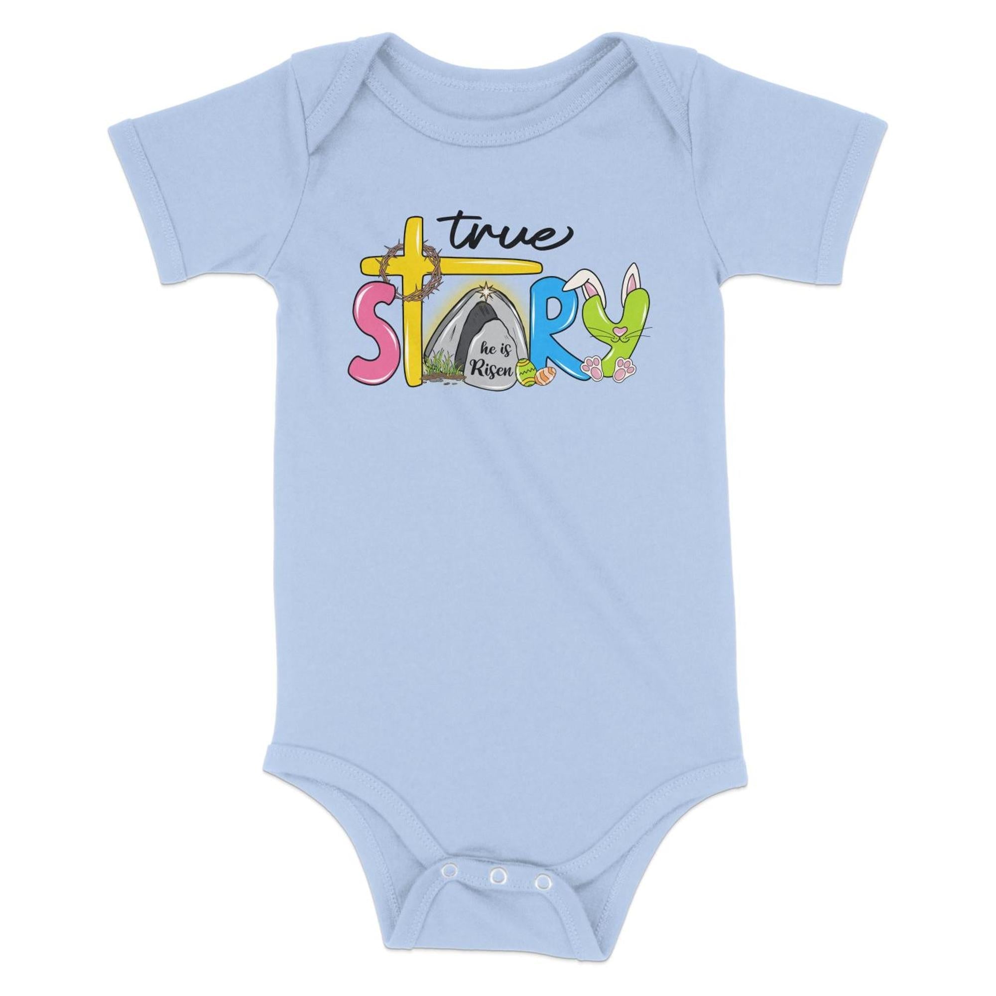 True Story Infant Fine Jersey Bodysuit - Jesus Passion Apparel