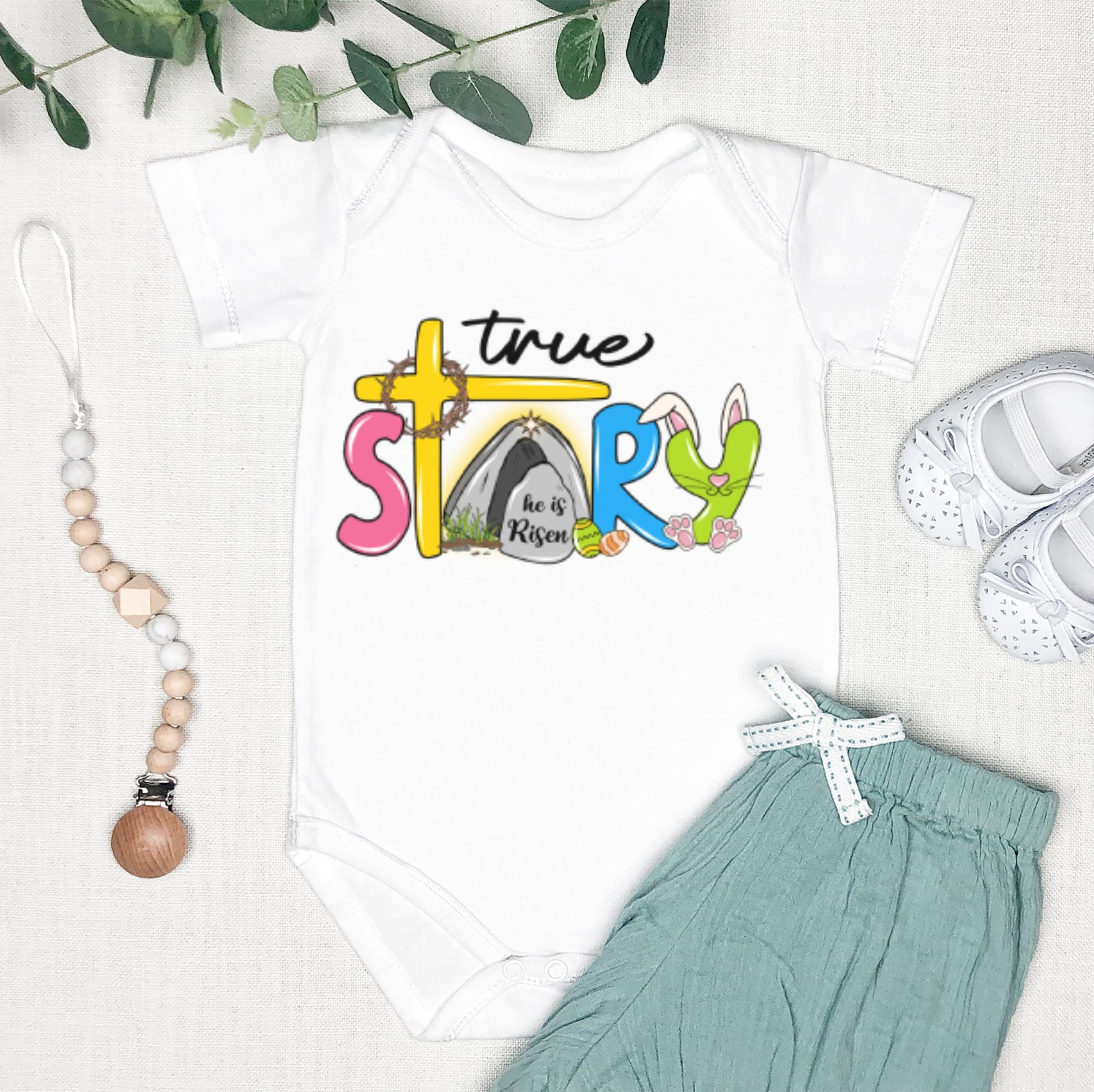 True Story Infant Fine Jersey Bodysuit - Jesus Passion Apparel