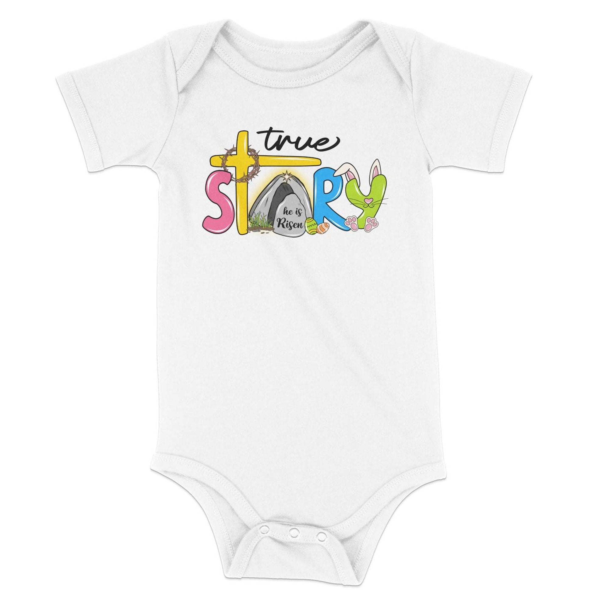 True Story Infant Fine Jersey Bodysuit - Jesus Passion Apparel