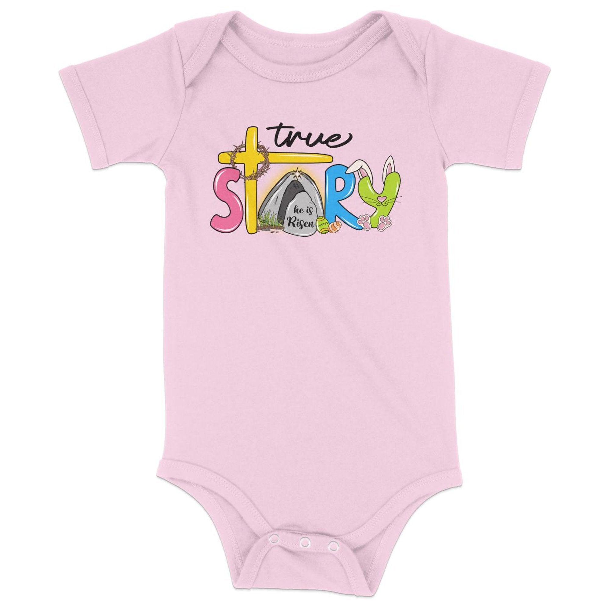 True Story Infant Fine Jersey Bodysuit - Jesus Passion Apparel