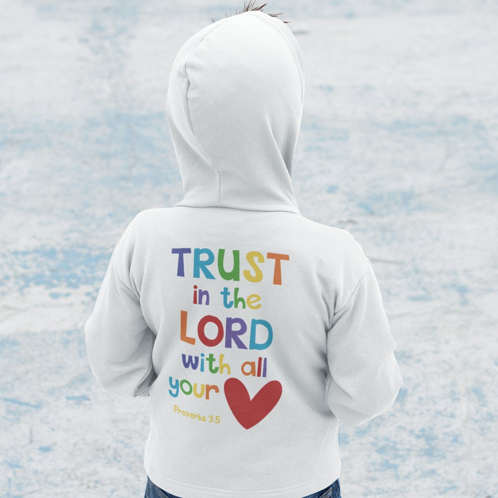 Trust in the Lord Youth Hoodie - Jesus Passion Apparel