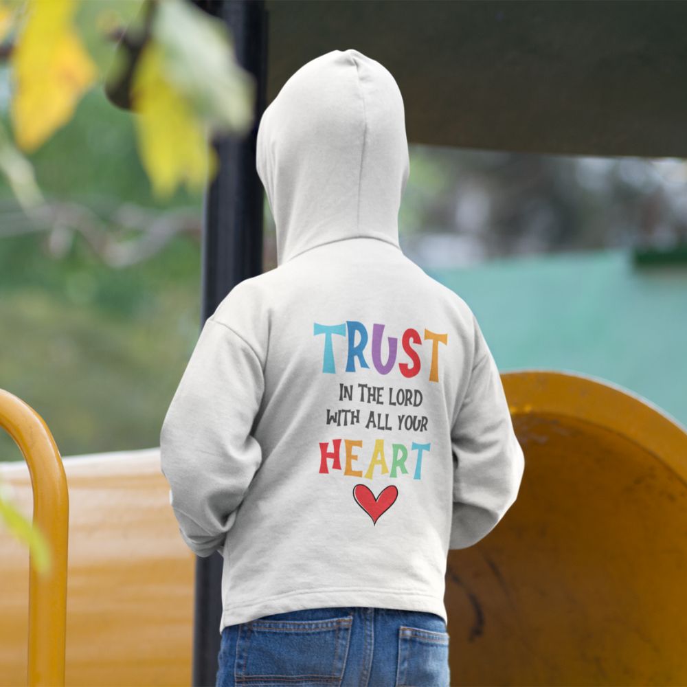 Trust in the Lord Youth Hoodie - Jesus Passion Apparel