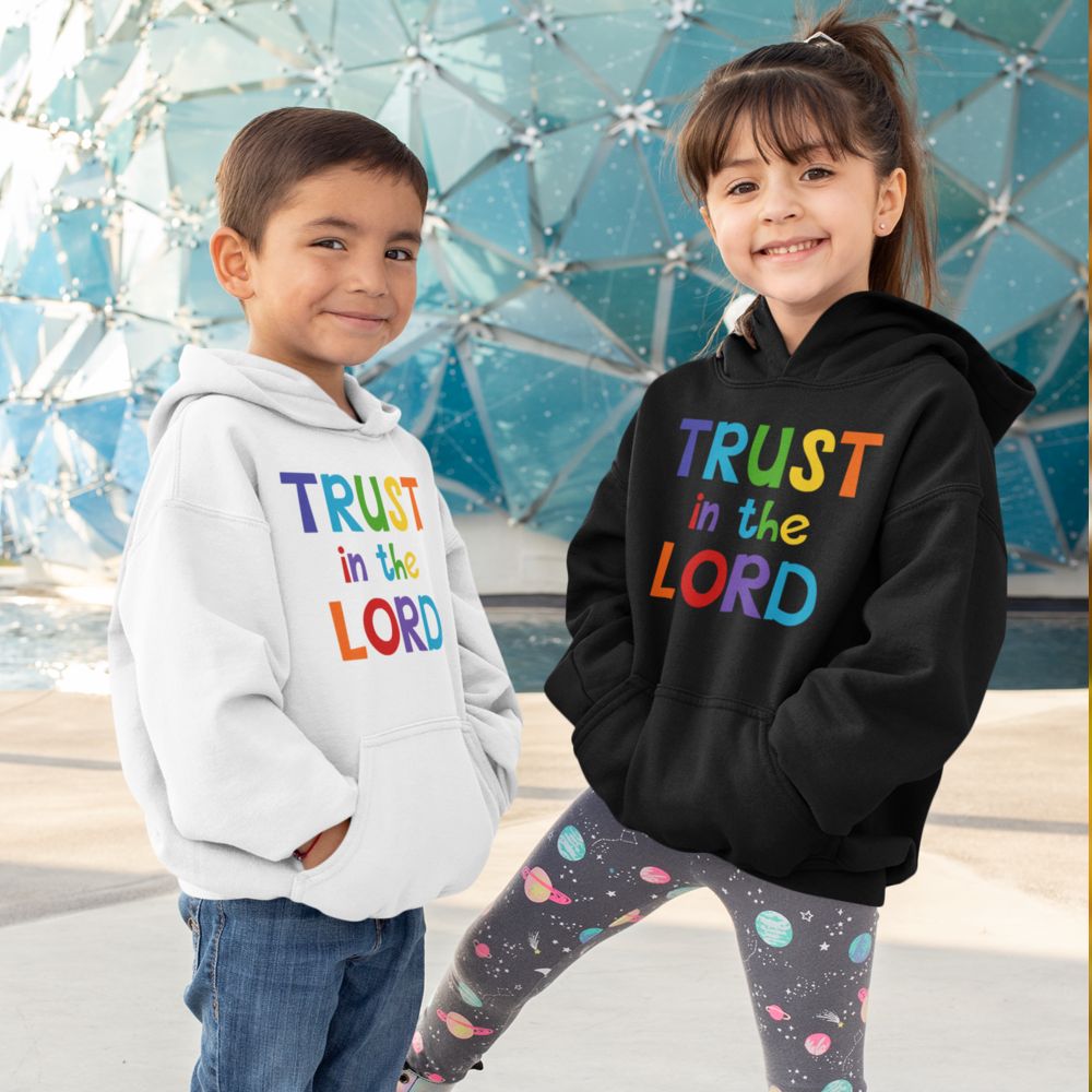 Trust in the Lord Youth Hoodie - Jesus Passion Apparel