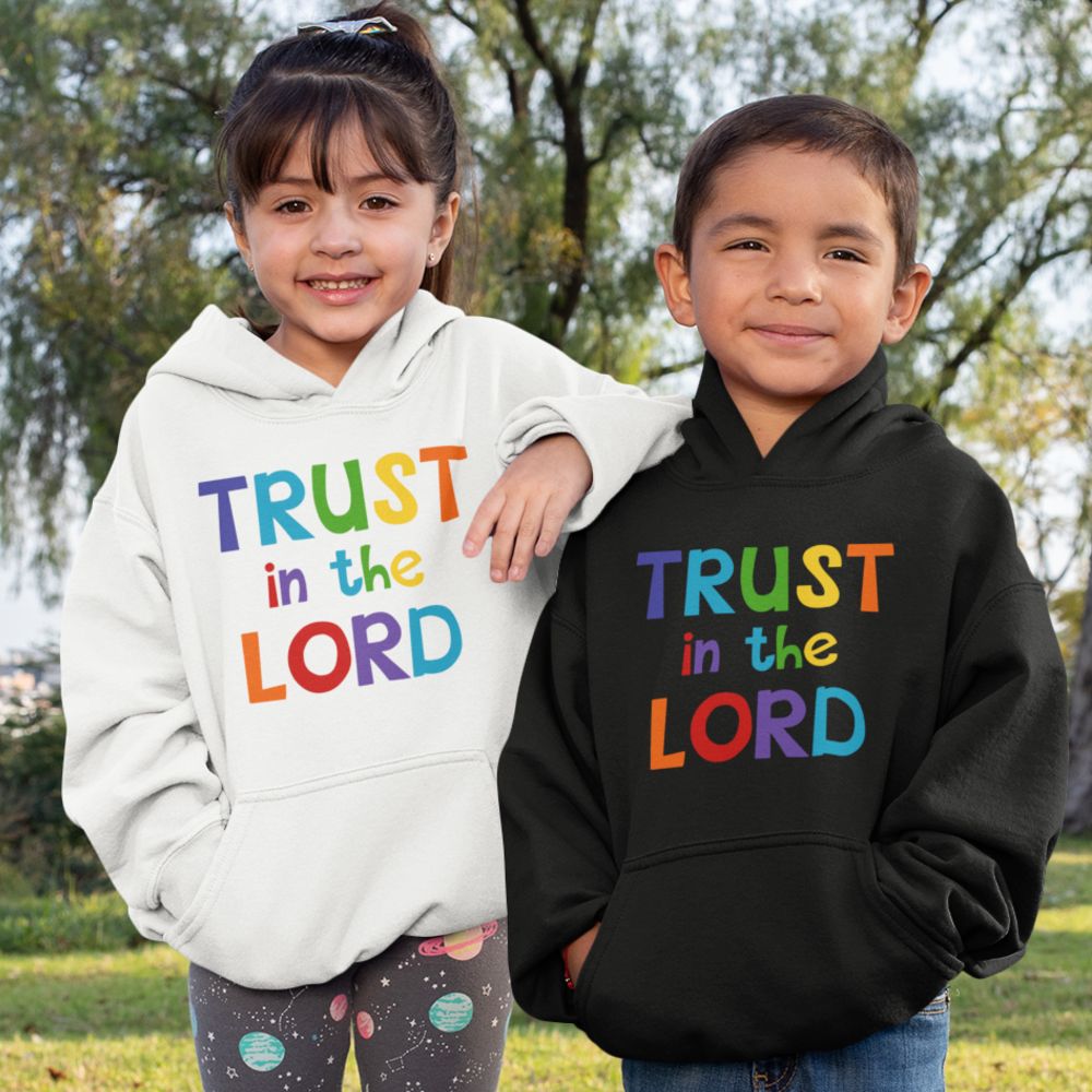 Trust in the Lord Youth Hoodie - Jesus Passion Apparel