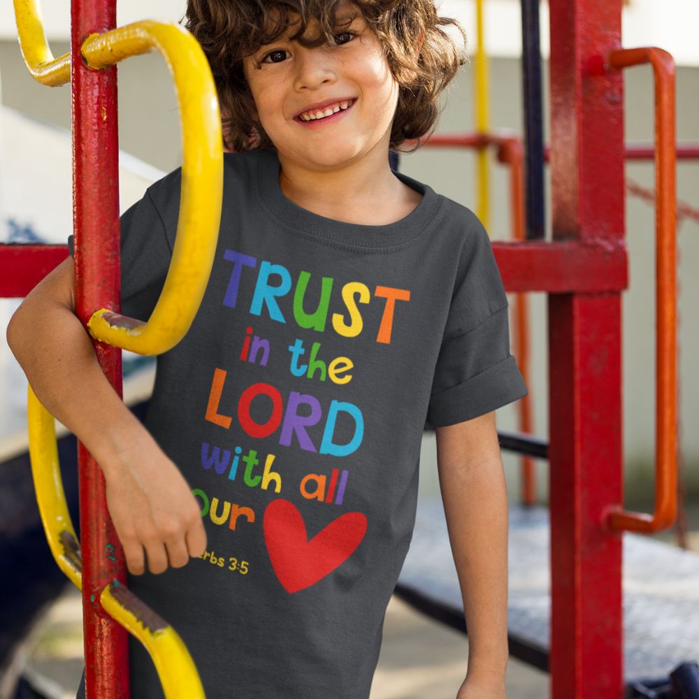 Trust in the Lord Youth Relaxed - Fit T-Shirt - Jesus Passion Apparel