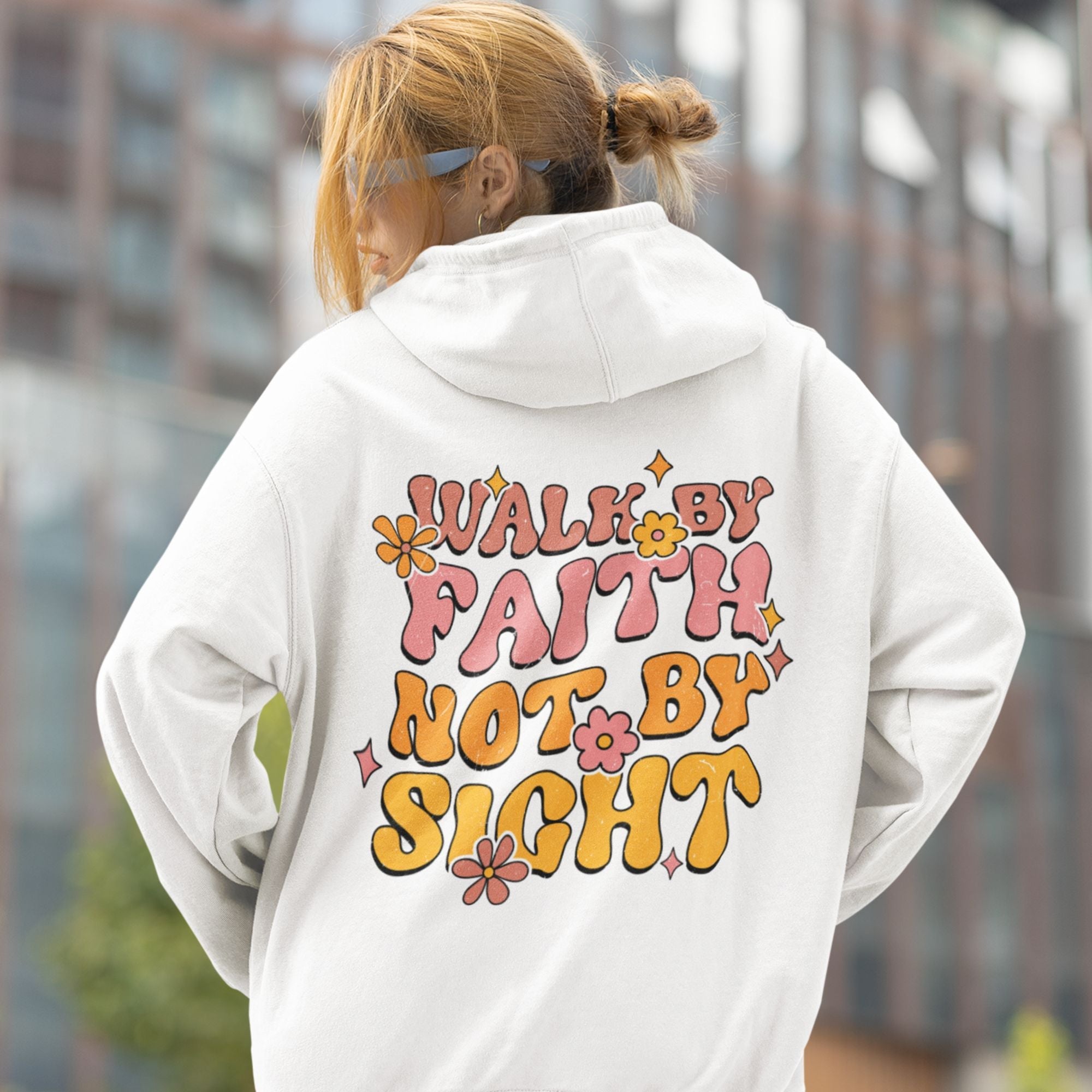 Walk by Faith Not by Sight Unisex - Fit Hoodie - Jesus Passion Apparel