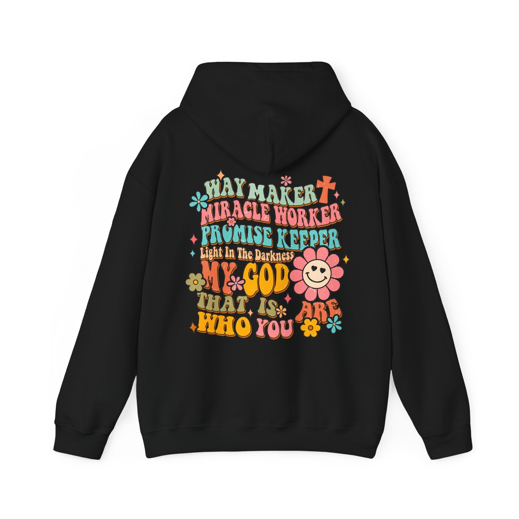 Waymaker Miracle Worker Retro - Inspired Unisex - Fit Hoodie - Jesus Passion Apparel