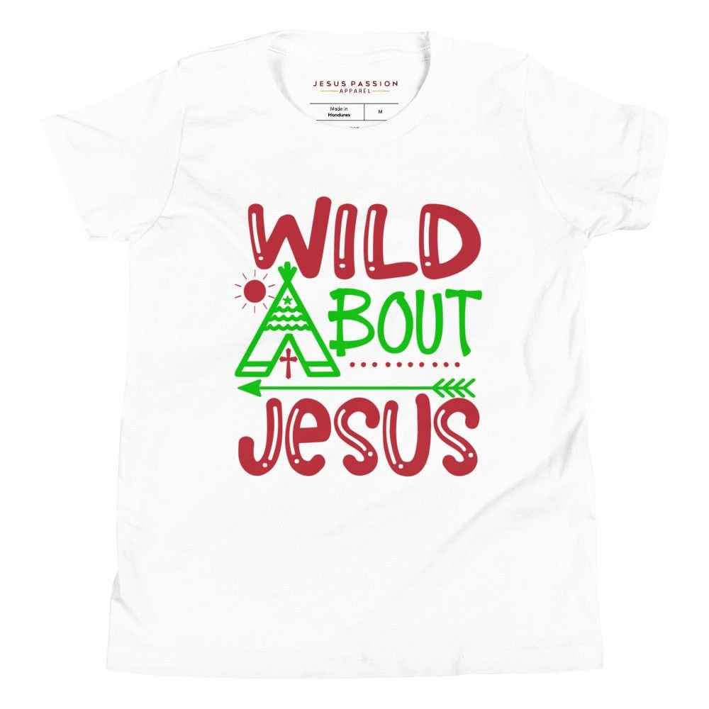 Wild About Jesus Youth Relaxed - Fit T-Shirt - Jesus Passion Apparel