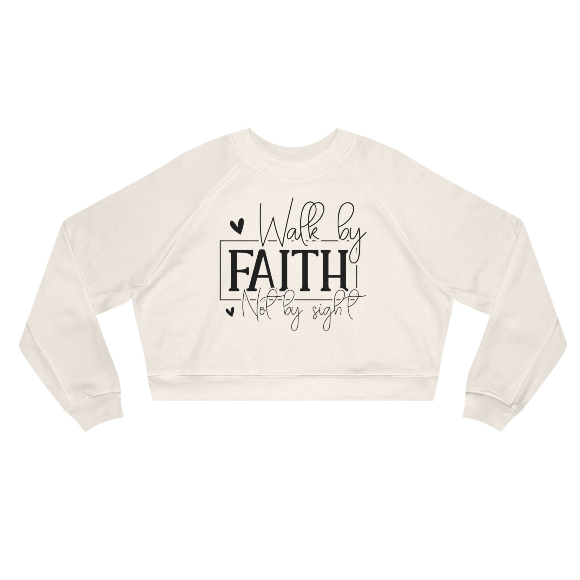 Women's Cropped Fleece Pullover - Jesus Passion Apparel