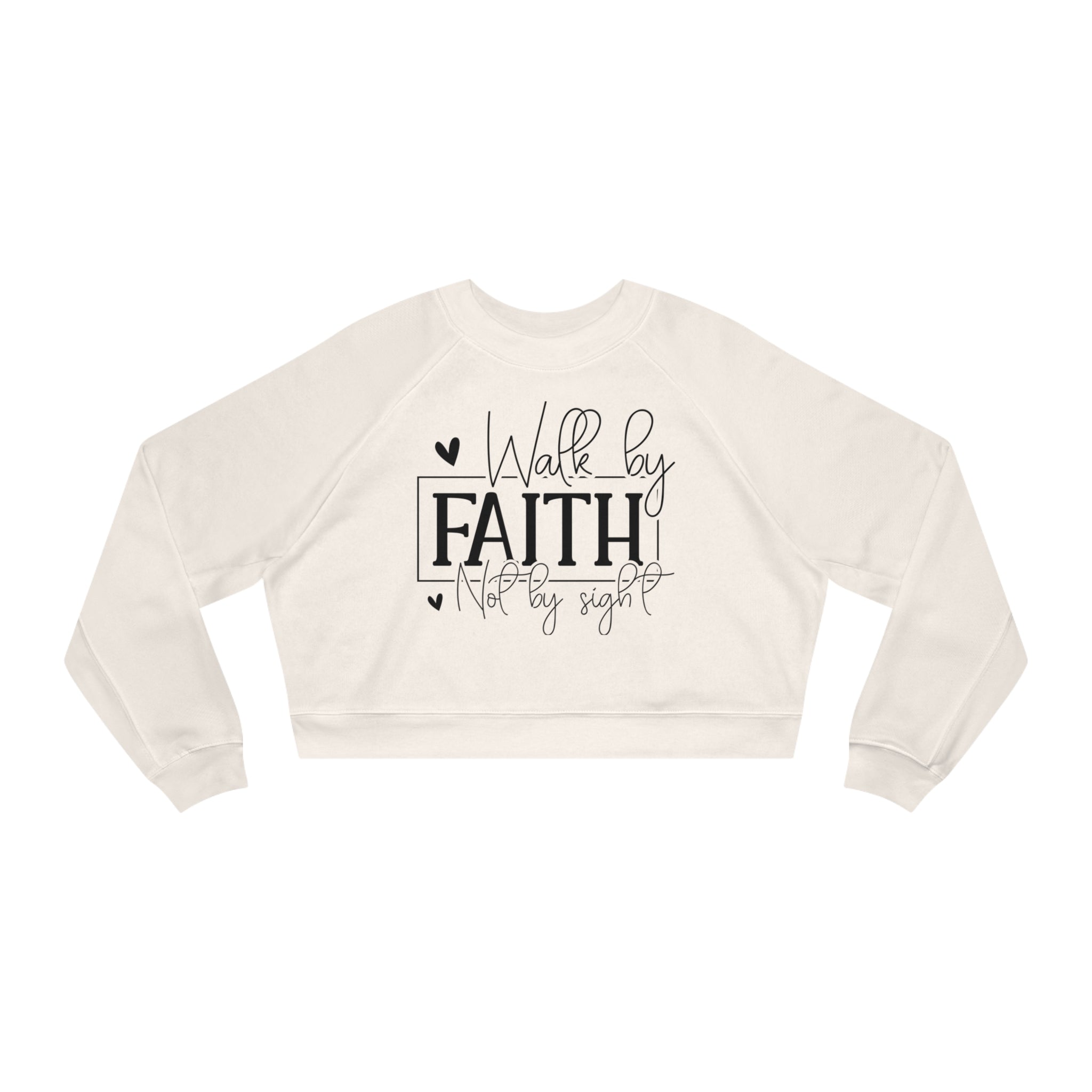 Women's Cropped Fleece Pullover - Jesus Passion Apparel