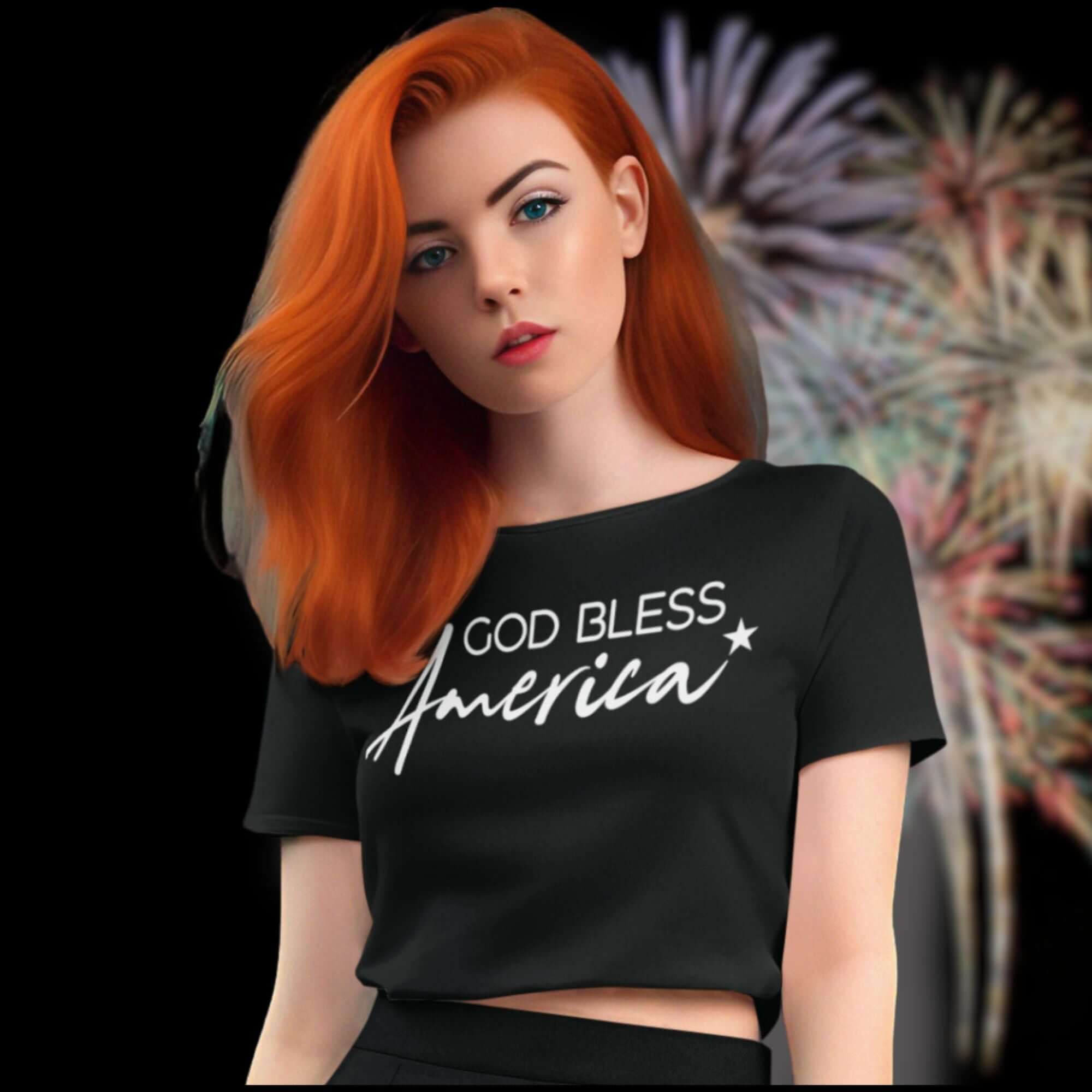 Women’s Flowy Cropped Tee - Jesus Passion Apparel