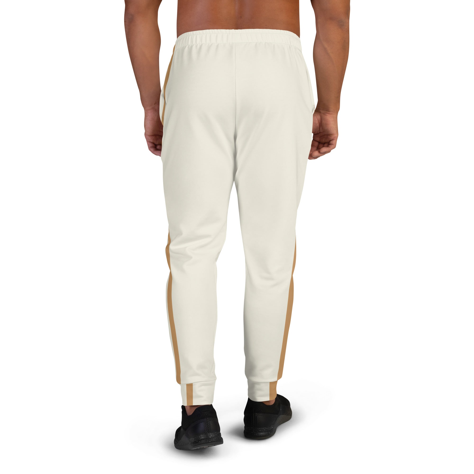 Yahweh Cream Men's Jogger Pants - Matching Sweatshirt Available - Jesus Passion Apparel