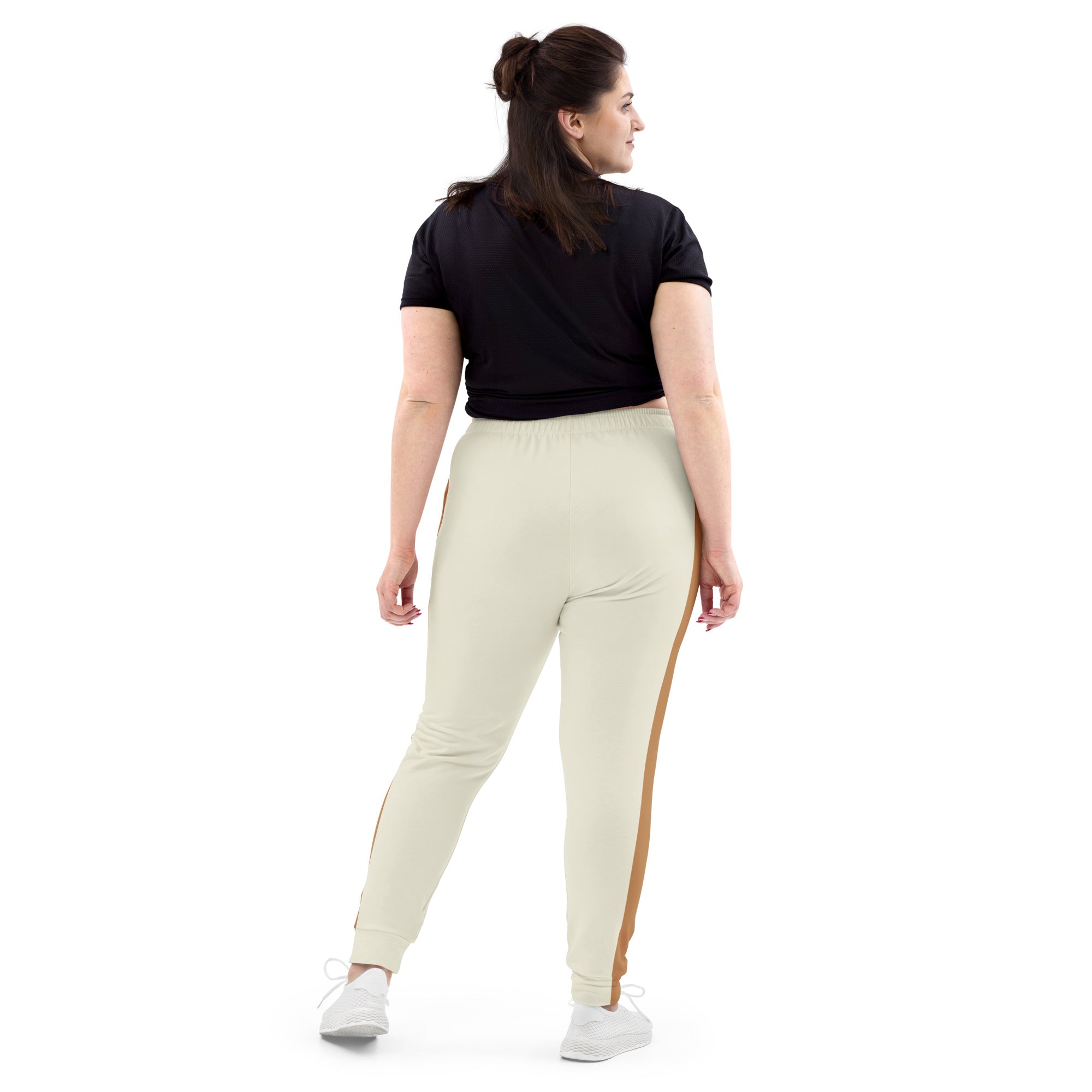 Yahweh Cream Women's Jogger Pants - Jesus Passion Apparel